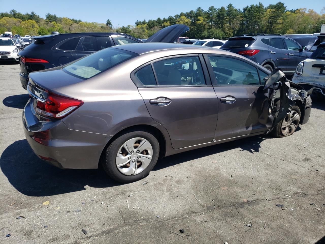 19XFB2F53FE272013 2015 Honda Civic Lx