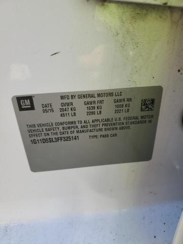 2015 Chevrolet Malibu 2Lt VIN: 1G11D5SL3FF325141 Lot: 56409654