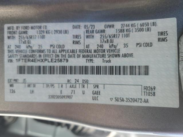 2023 Ford Ranger Xl VIN: 1FTER4EHXPLE25879 Lot: 53820914