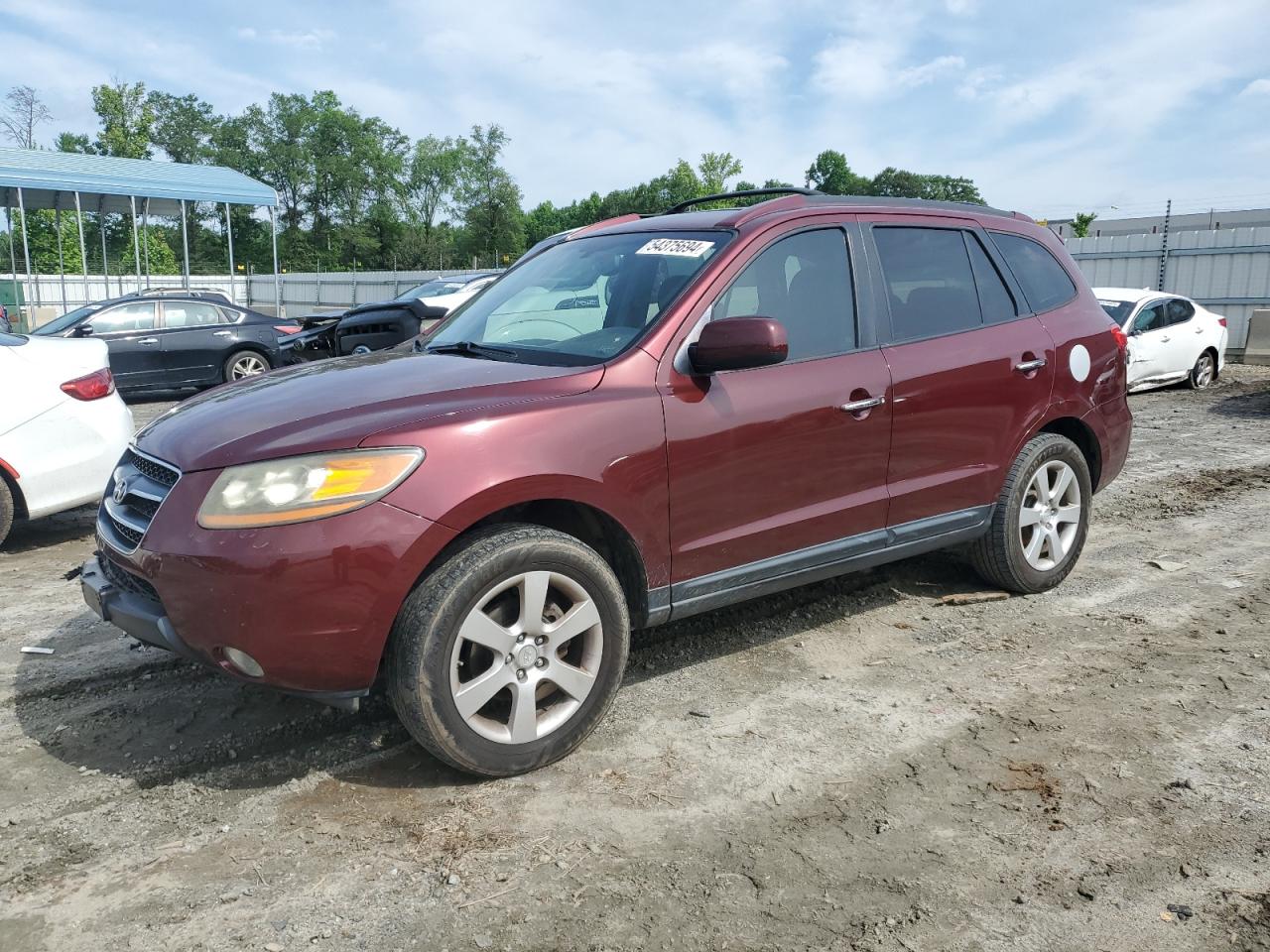 5NMSH13E39H270321 2009 Hyundai Santa Fe Se