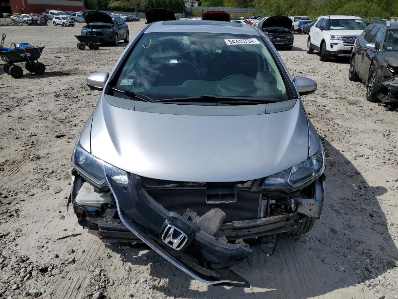 3HGGK5H86FM703397 2015 Honda Fit Ex