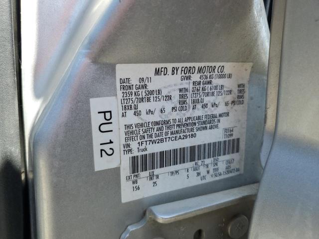 2012 Ford F250 Super Duty VIN: 1FT7W2BT7CEA29180 Lot: 55110904