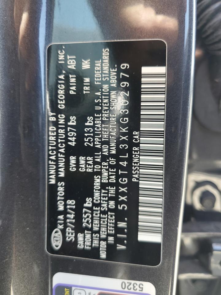 5XXGT4L3XKG302979 2019 Kia Optima Lx