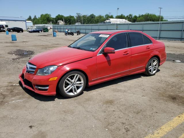 2012 Mercedes-Benz C 300 4Matic VIN: WDDGF8BB9CA604502 Lot: 55530894