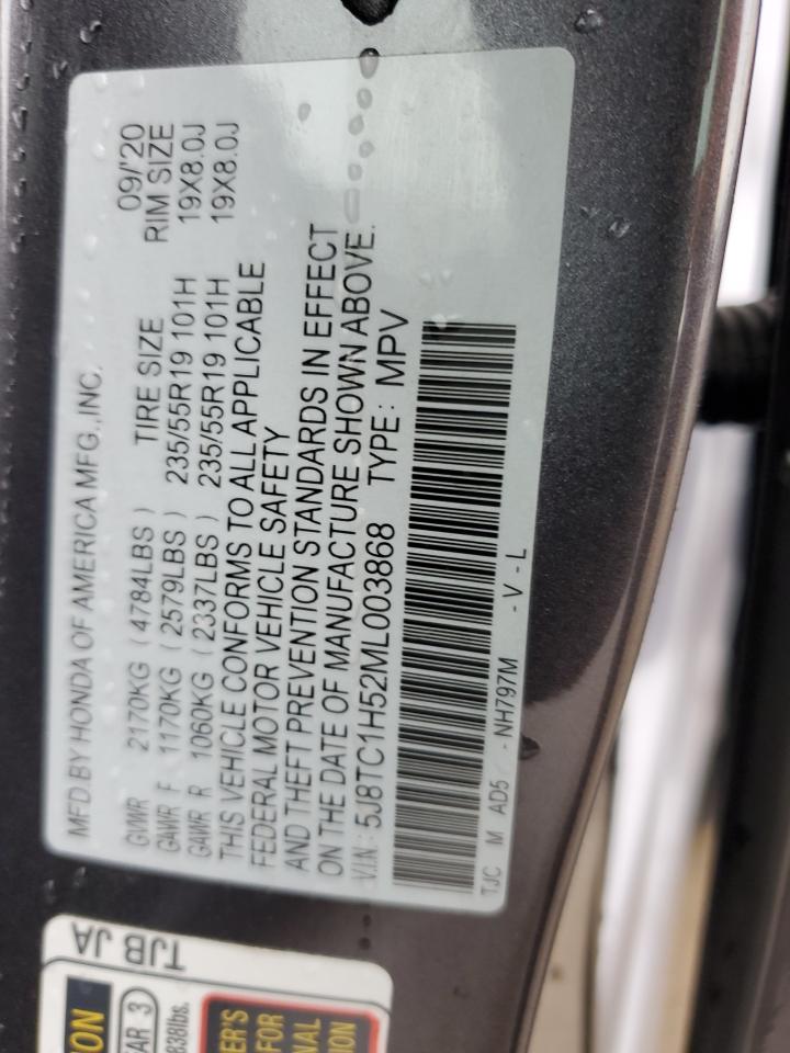 5J8TC1H52ML003868 2021 Acura Rdx Technology