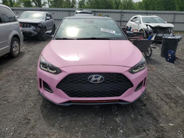 2019 Hyundai Veloster Turbo VIN: KMHTH6AB9KU011014 Lot: 54043624