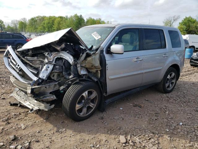 Lot #2540536618 2015 HONDA PILOT SE salvage car