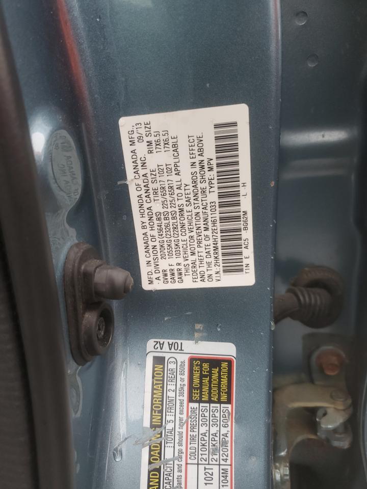 2HKRM4H72EH611033 2014 Honda Cr-V Exl