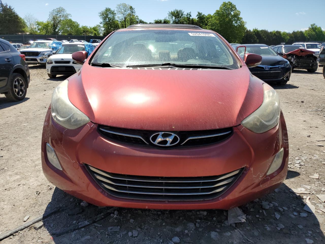 2013 Hyundai Elantra Gls vin: 5NPDH4AE8DH235069