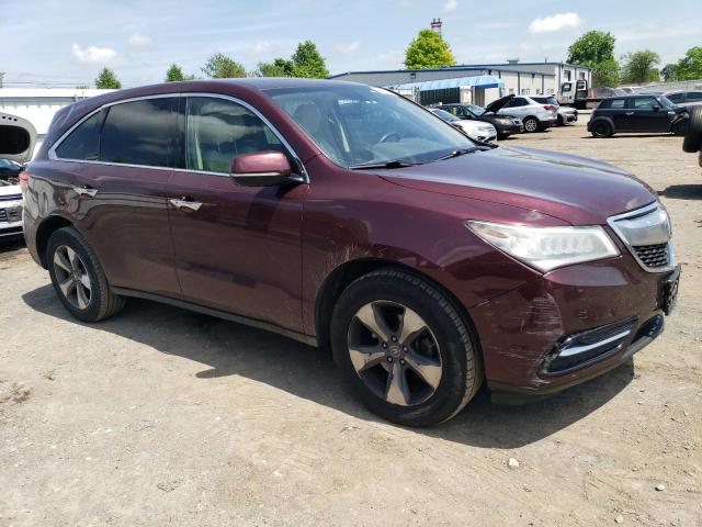 2014 Acura Mdx VIN: 5FRYD4H29EB031436 Lot: 55761944