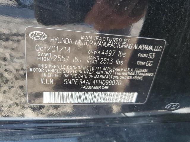 2015 Hyundai Sonata Sport VIN: 5NPE34AF4FH099070 Lot: 56617714