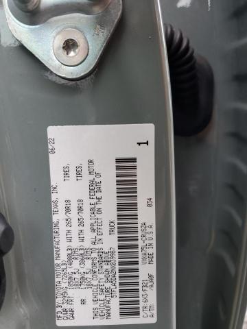 2022 Toyota Tundra Double Cab Sr VIN: 5TFLA5DA2NX039987 Lot: 54767714