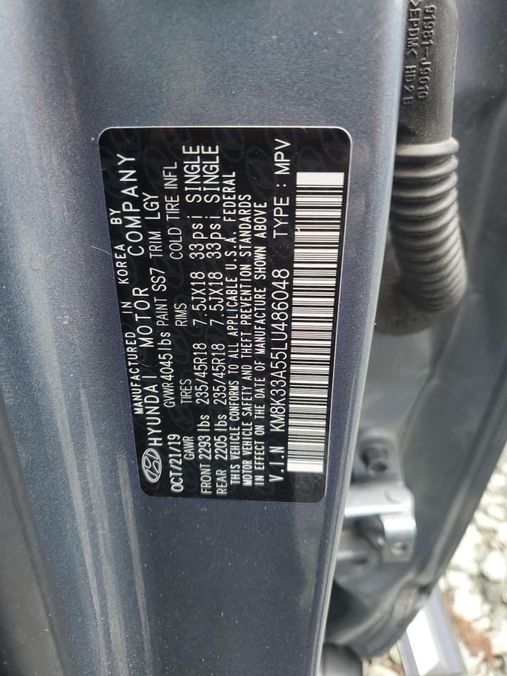 KM8K33A55LU486048 2020 Hyundai Kona Limited