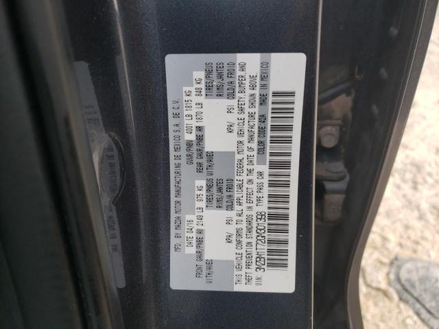 2016 Mazda 3 Sport VIN: 3MZBM1T72GM301398 Lot: 55833444