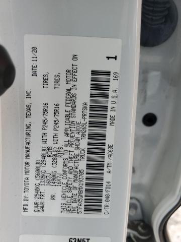 2021 TOYOTA TACOMA DOU - 5TFAX5GN8MX193705