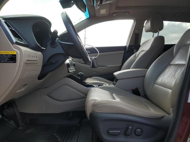 2017 Hyundai Tucson Limited VIN: KM8J33A29HU277761 Lot: 53359254