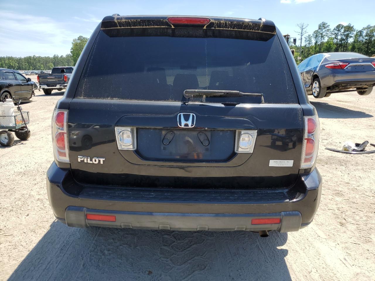 5FNYF28516B020958 2006 Honda Pilot Ex