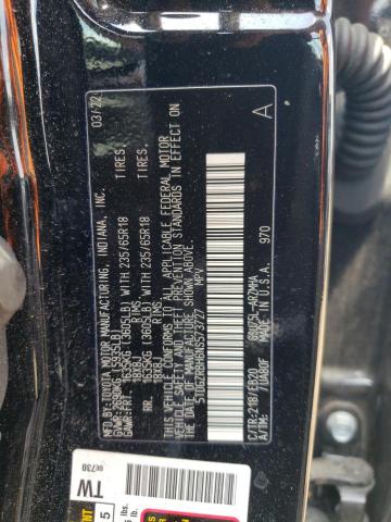 2022 Toyota Highlander Xle VIN: 5TDGZRBH6NS573727 Lot: 55748334