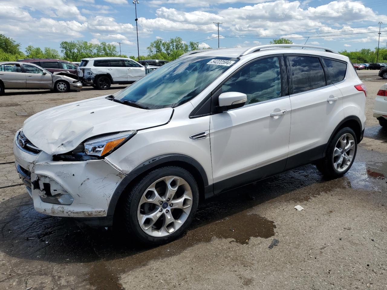 2014 Ford Escape Titanium vin: 1FMCU0JX1EUA69384