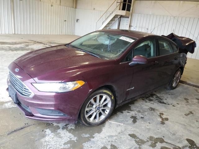 2017 Ford Fusion Se Hybrid VIN: 3FA6P0LU8HR142554 Lot: 54194704