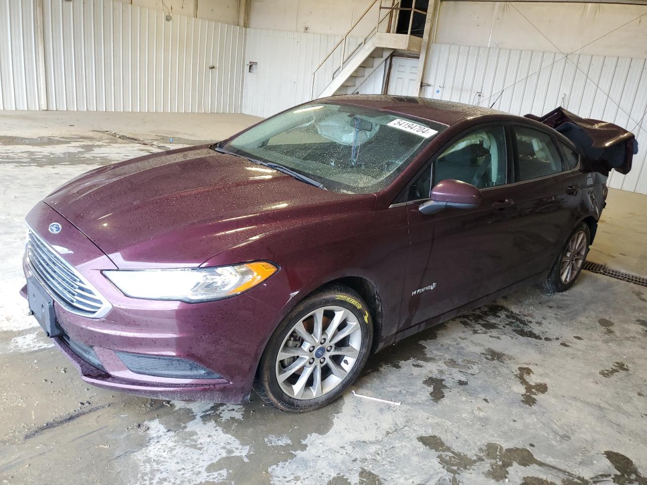 3FA6P0LU8HR142554 2017 Ford Fusion Se Hybrid