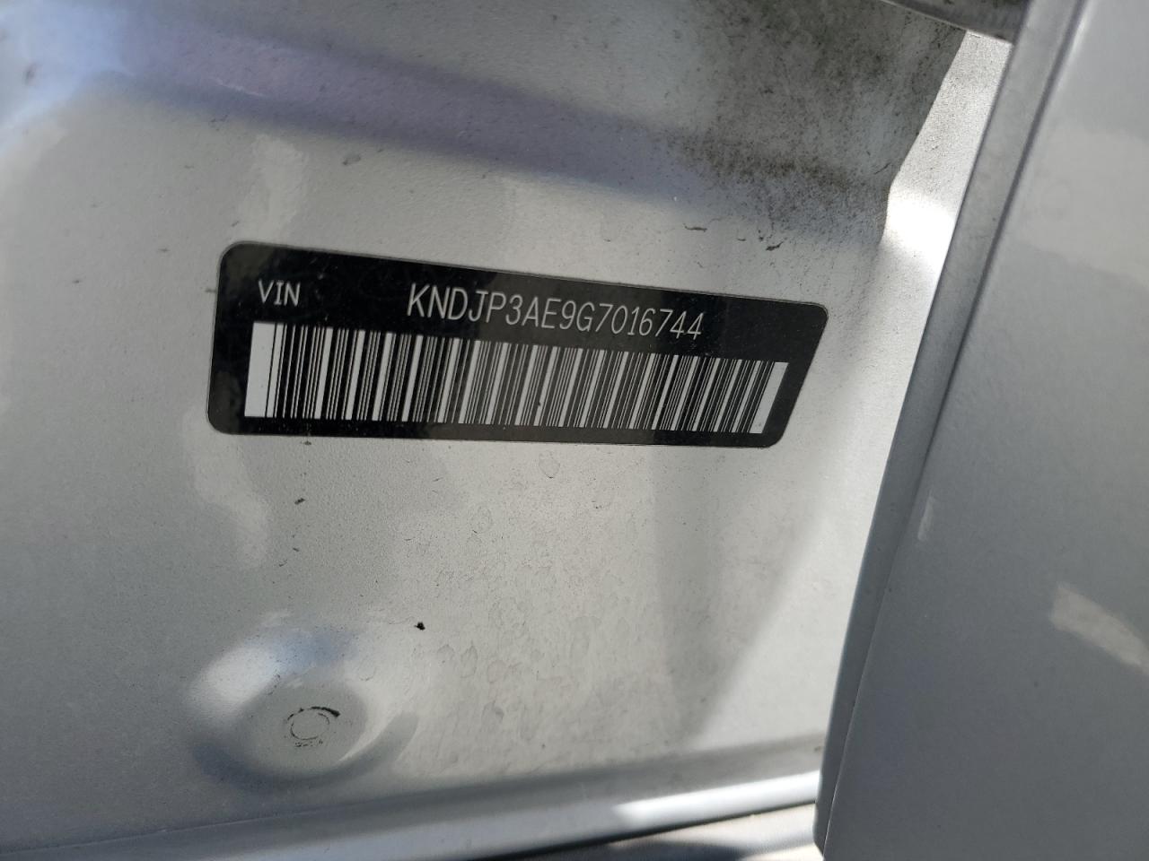 KNDJP3AE9G7016744 2016 Kia Soul Ev