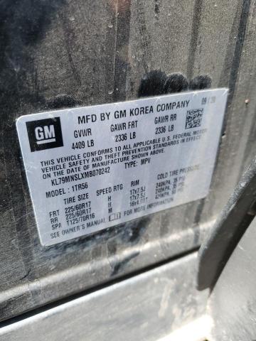 2021 Chevrolet Trailblazer Ls VIN: KL79MNSLXMB070242 Lot: 56522374