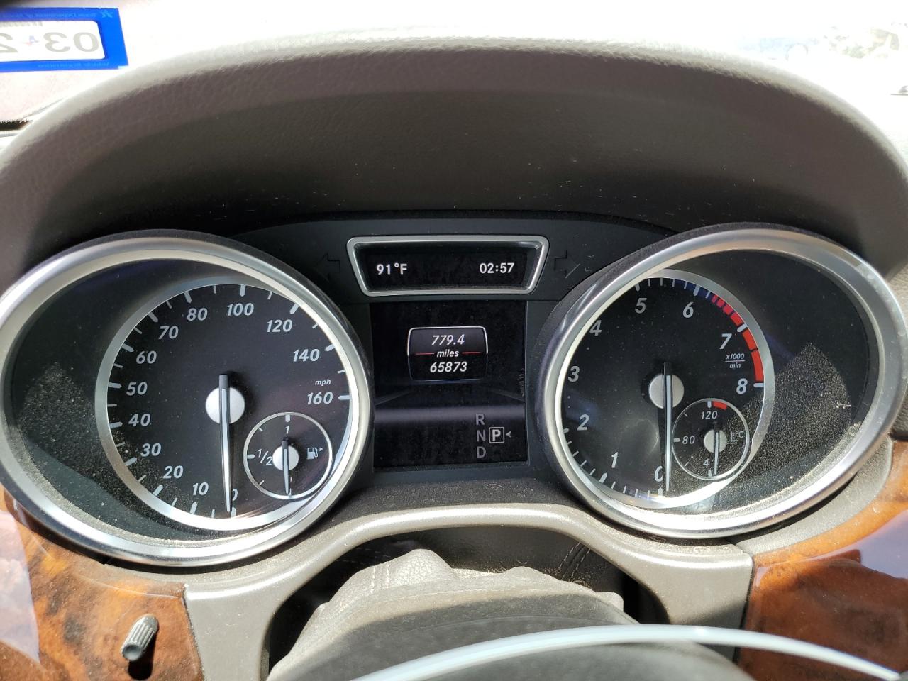 4JGDA5JB8DA165270 2013 Mercedes-Benz Ml 350