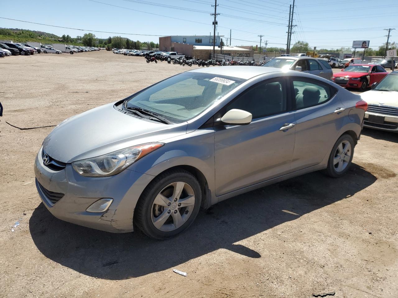 KMHDH4AE7DU507032 2013 Hyundai Elantra Gls