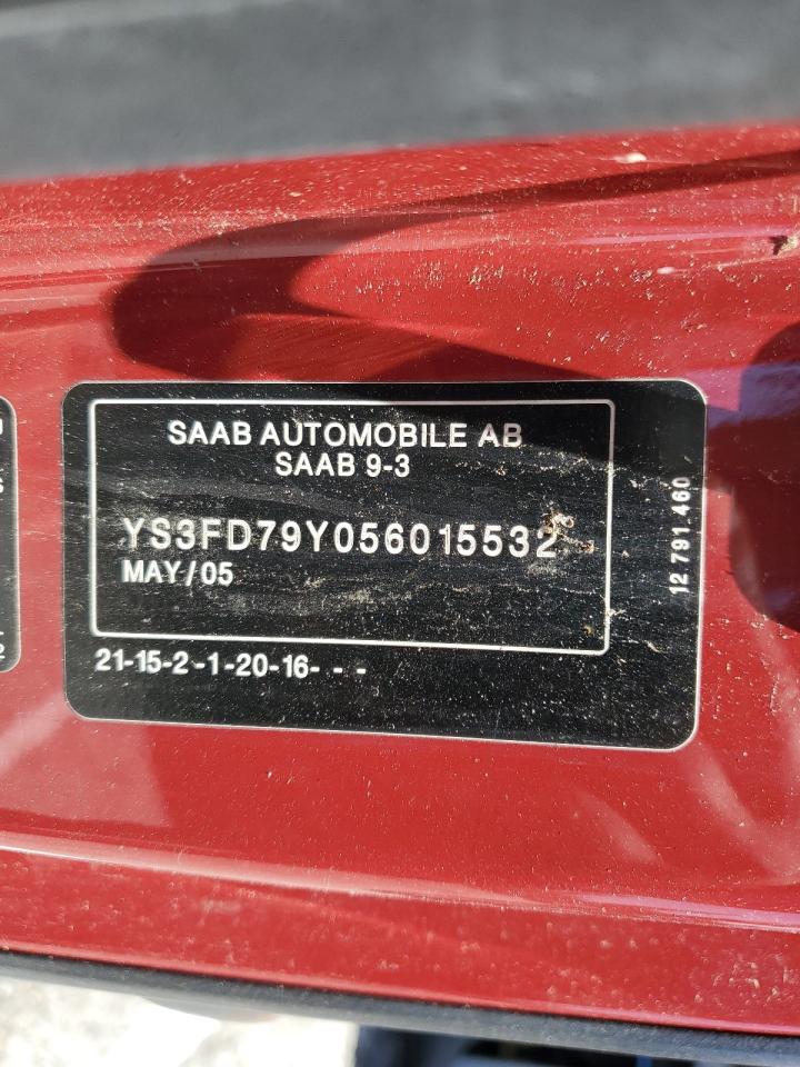 YS3FD79Y056015532 2005 Saab 9-3 Arc