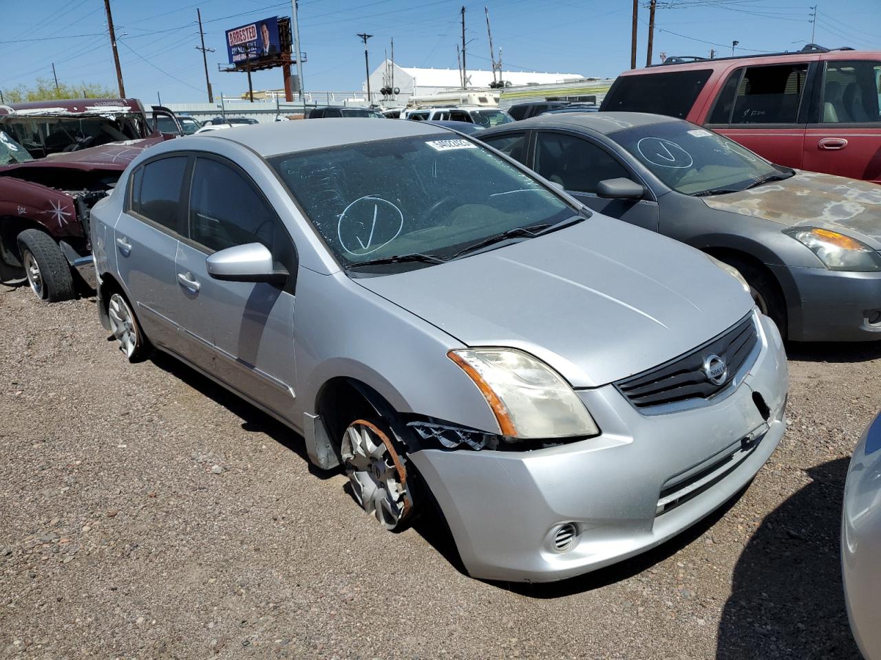 2012 Nissan Sentra 2.0 vin: 3N1AB6AP1CL642251