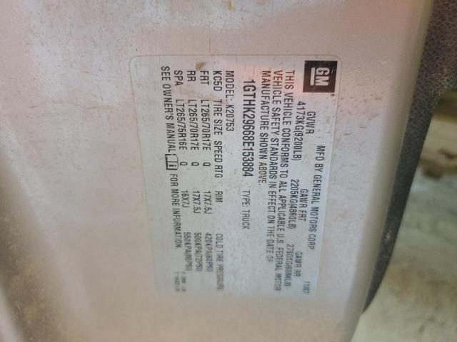 2008 GMC Sierra K2500 Heavy Duty VIN: 1GTHK29668E153884 Lot: 55911664