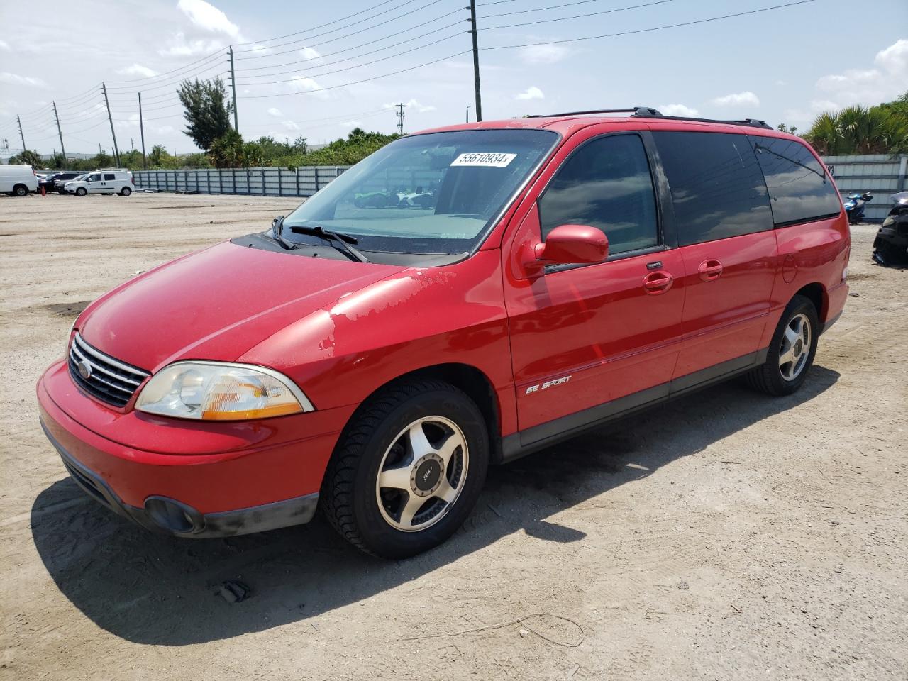 2FMZA57401BB03733 2001 Ford Windstar Se Sport