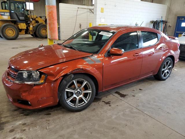 Lot #2573443643 2012 DODGE AVENGER R/ salvage car