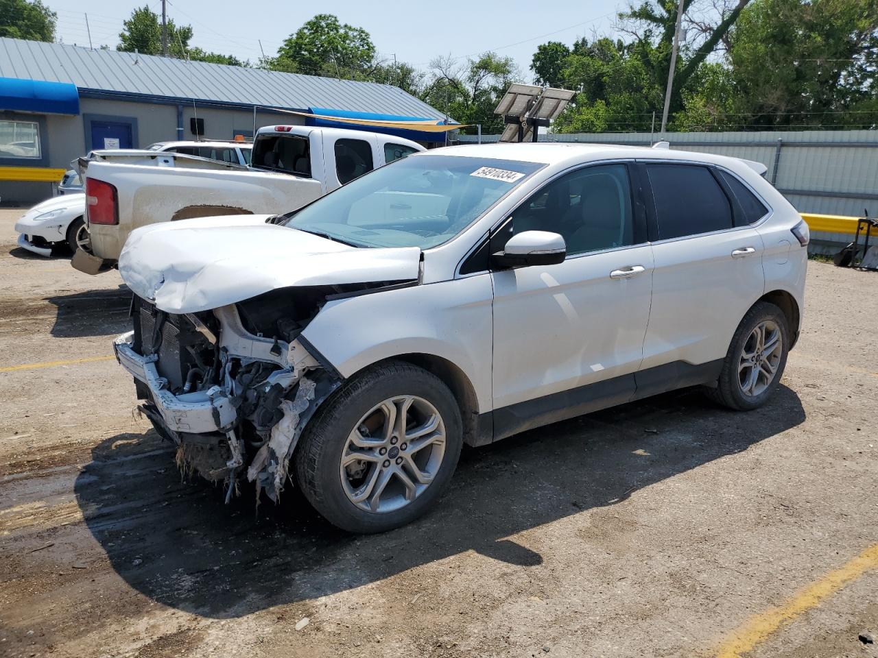 2017 Ford Edge Titanium vin: 2FMPK3K82HBB56317