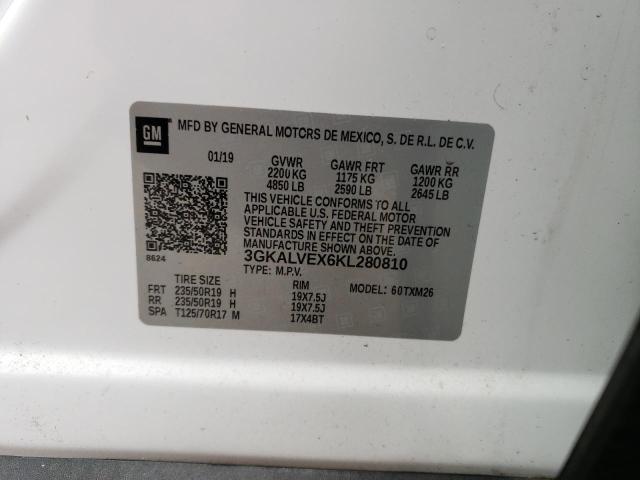 2019 GMC TERRAIN SL - 3GKALVEX6KL280810