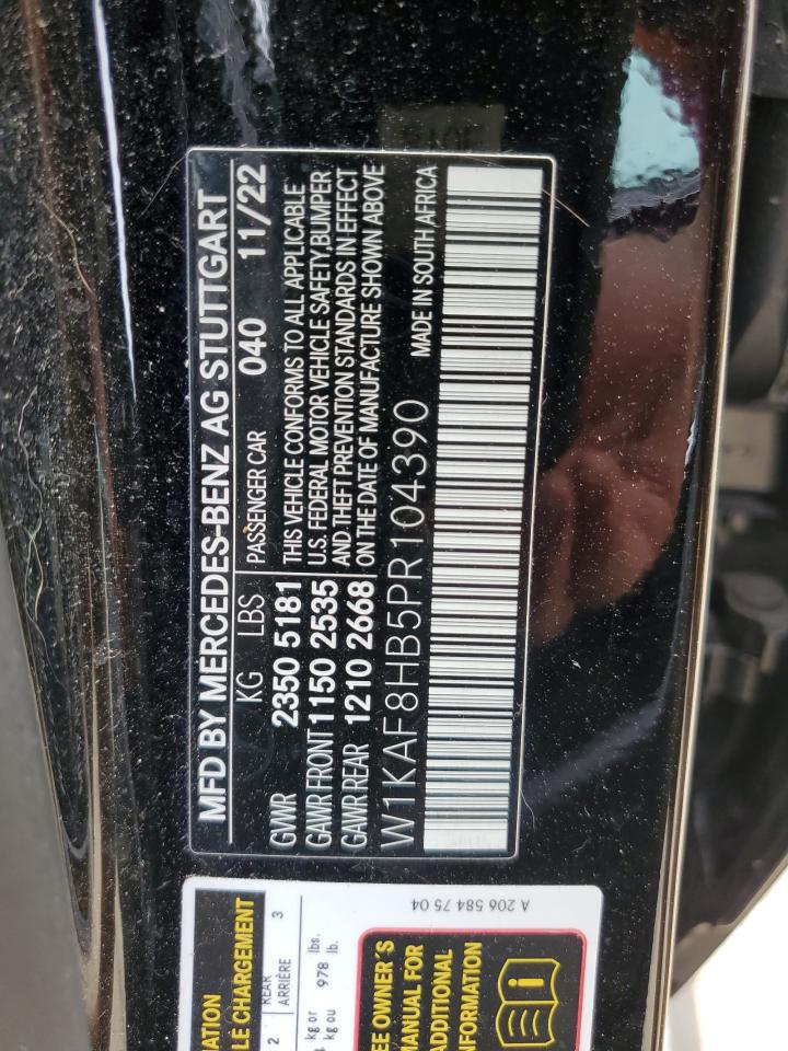 W1KAF8HB5PR104390 2023 Mercedes-Benz C 43 Amg