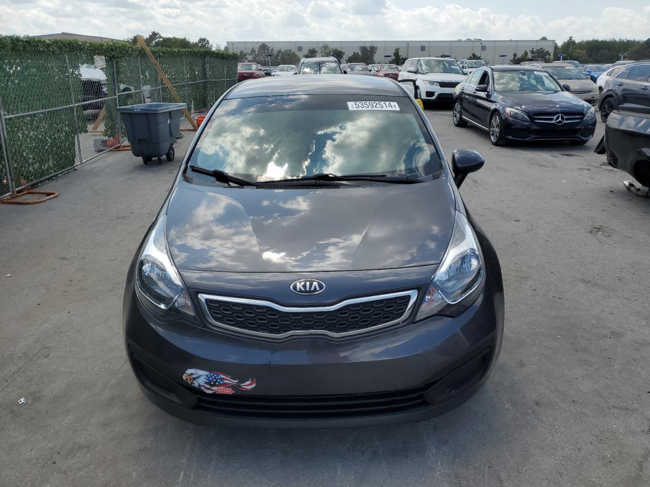 KNADN4A36E6385648 2014 Kia Rio Ex