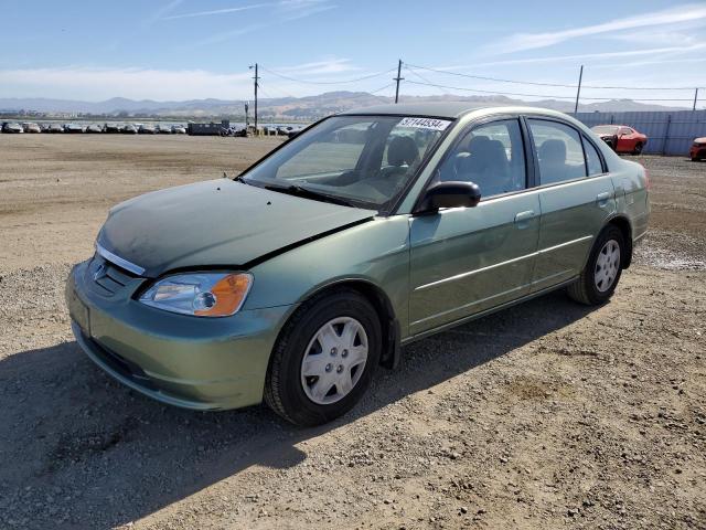 2003 Honda Civic Lx VIN: JHMES165X3S003181 Lot: 57144534