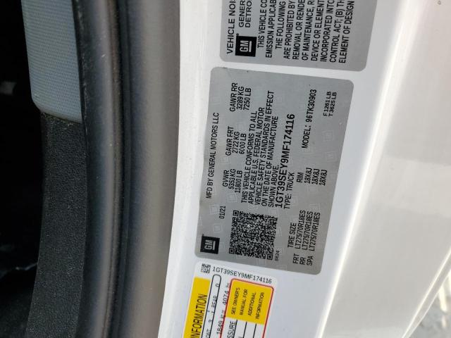 2021 GMC Sierra K3500 VIN: 1GT39SEY9MF174116 Lot: 55676534
