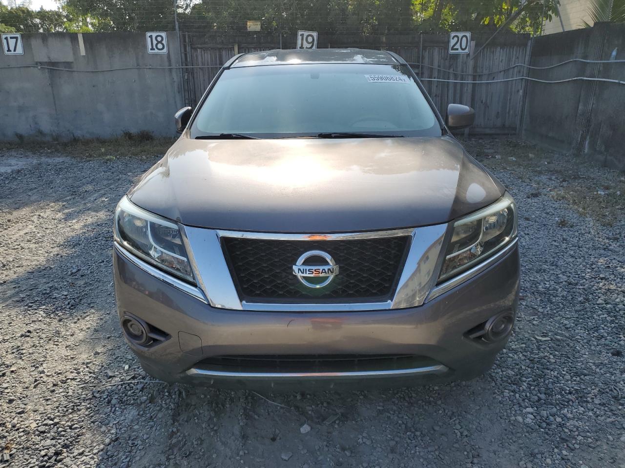 2014 Nissan Pathfinder S vin: 5N1AR2MN3EC728120