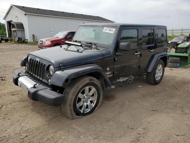 2014 Jeep Wrangler Unlimited Sahara VIN: 1C4BJWEG7EL102187 Lot: 55710644