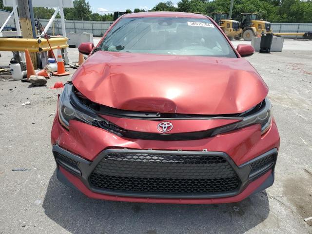  TOYOTA COROLLA 2020 Czerwony