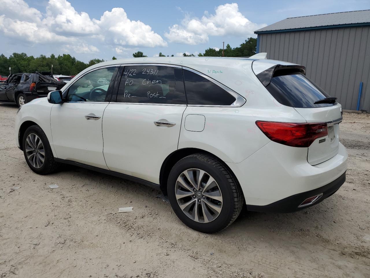 5FRYD4H41FB012429 2015 Acura Mdx Technology