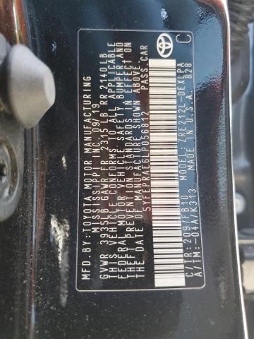 2020 TOYOTA COROLLA LE 5YFEPRAE6LP056812