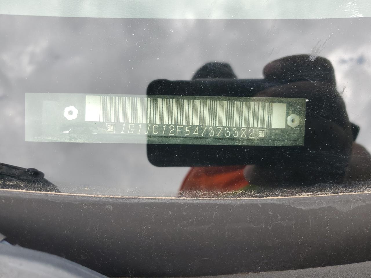 1G1JC12F547373382 2004 Chevrolet Cavalier