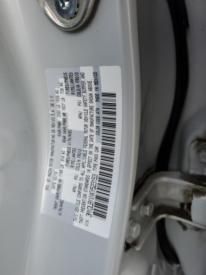 3MYDLBYVXKY523153 2019 Toyota Yaris L