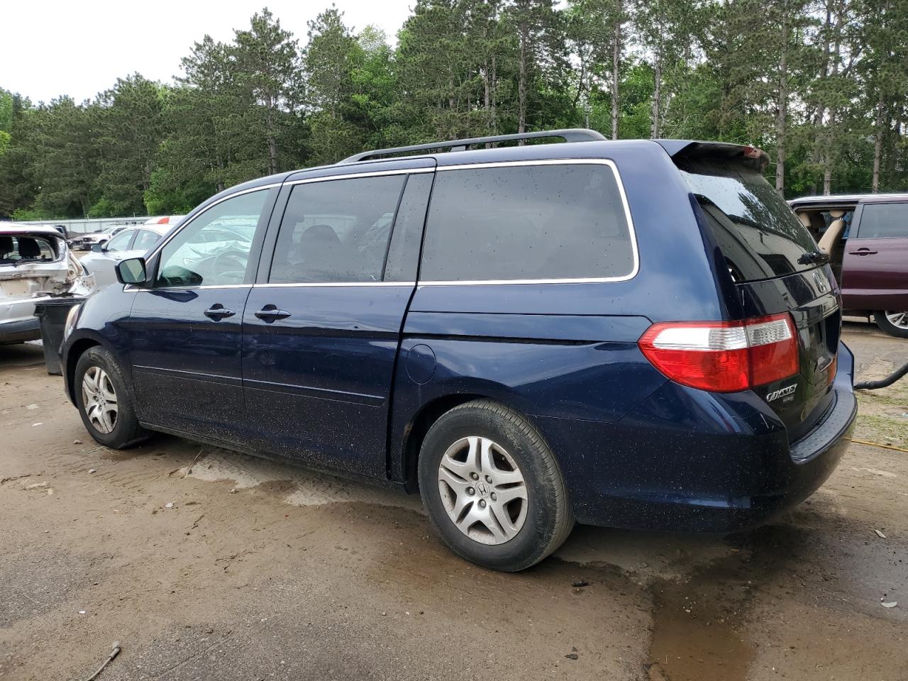 5FNRL38717B116725 2007 Honda Odyssey Exl