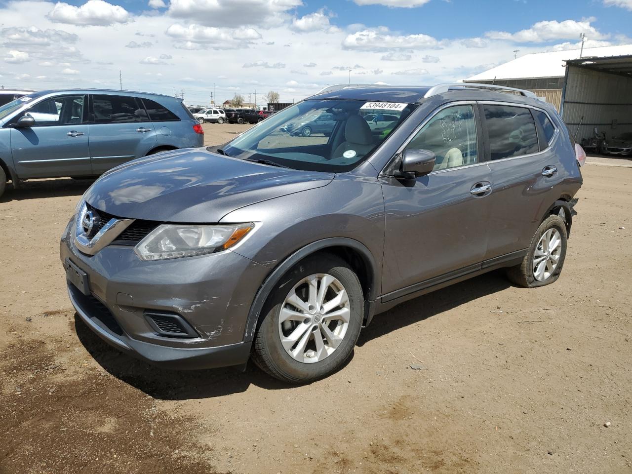 KNMAT2MVXGP597186 2016 Nissan Rogue S