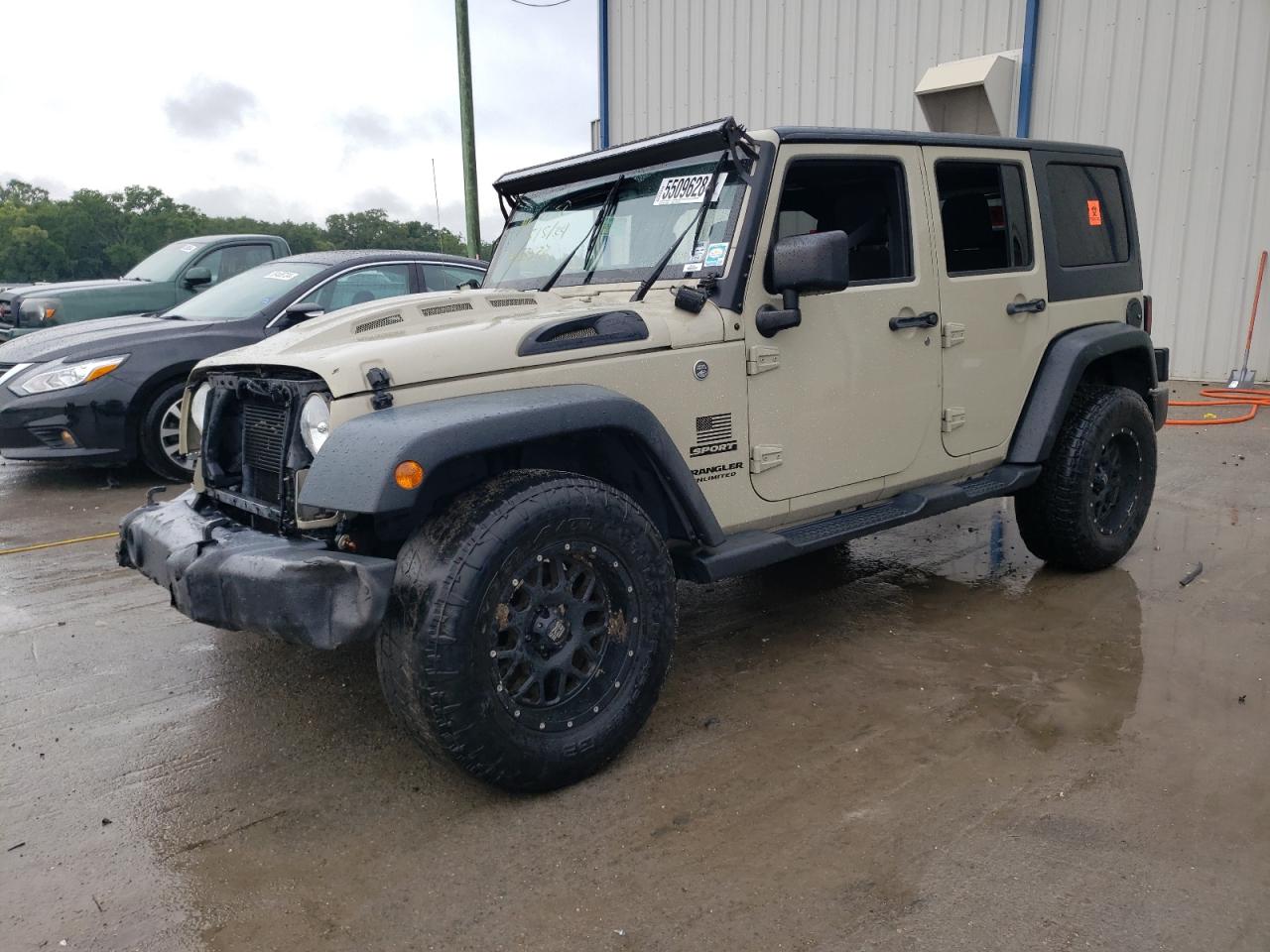 1C4BJWDGXHL748765 2017 Jeep Wrangler Unlimited Sport